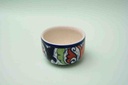  Blue pottery Butter cup   - Duplicate IMG # 1