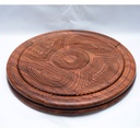 Handcrafted Wooden Collapsible Basket IMG # 12176