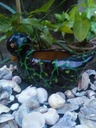 hand painted clay ducks  IMG # 1
