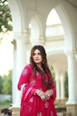 Floral Mukaish Short Frock  IMG # 1