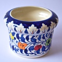 Floral Round Planter Large