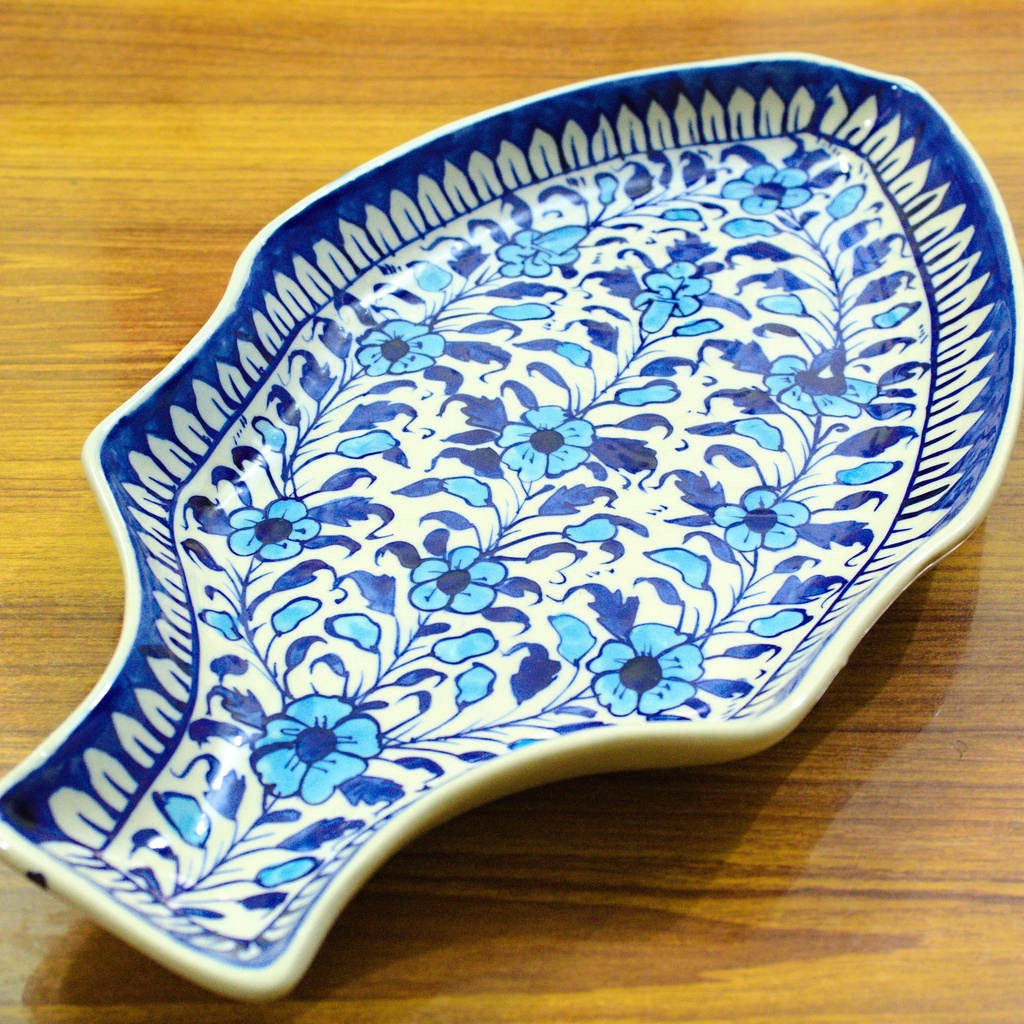 Floral Fish Platter