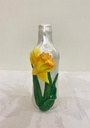 Daffodil Bottle Art