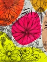 Mixed Media Boho Floral Art on Paper