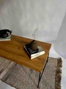 Coffee Table with Iron Frame  IMG # 1