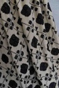 Black and Beige Phulkari Shawl IMG # 1