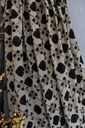 Black and Beige Phulkari Shawl IMG # 1