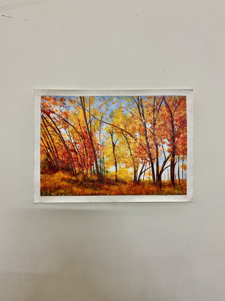 Autumn Forest Landscape