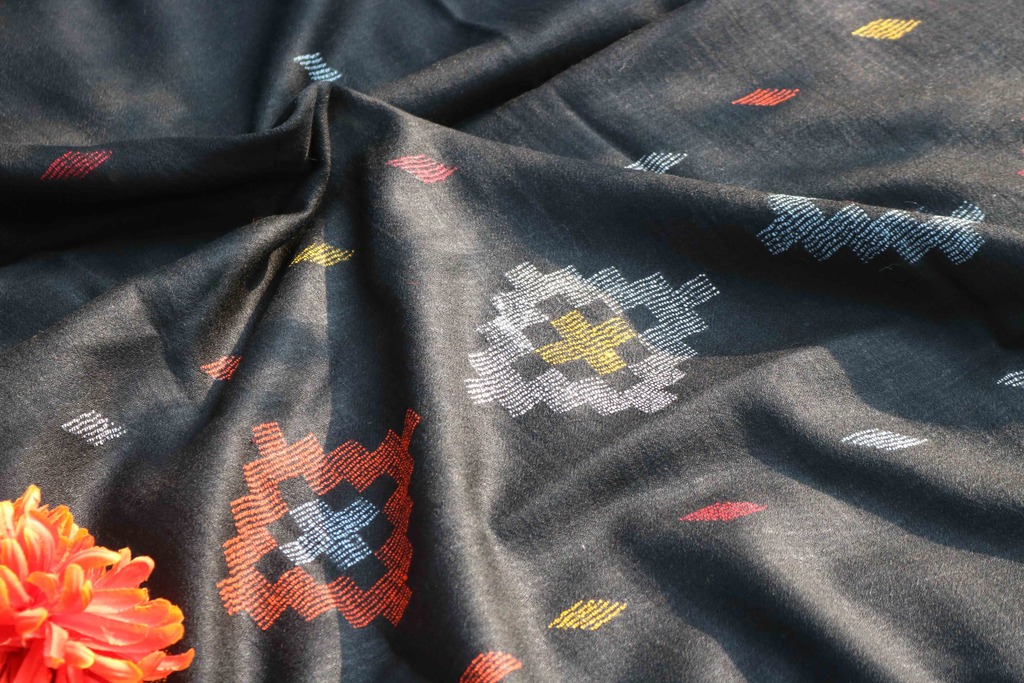 Swati Khaddi Embroidered Wool Shawl