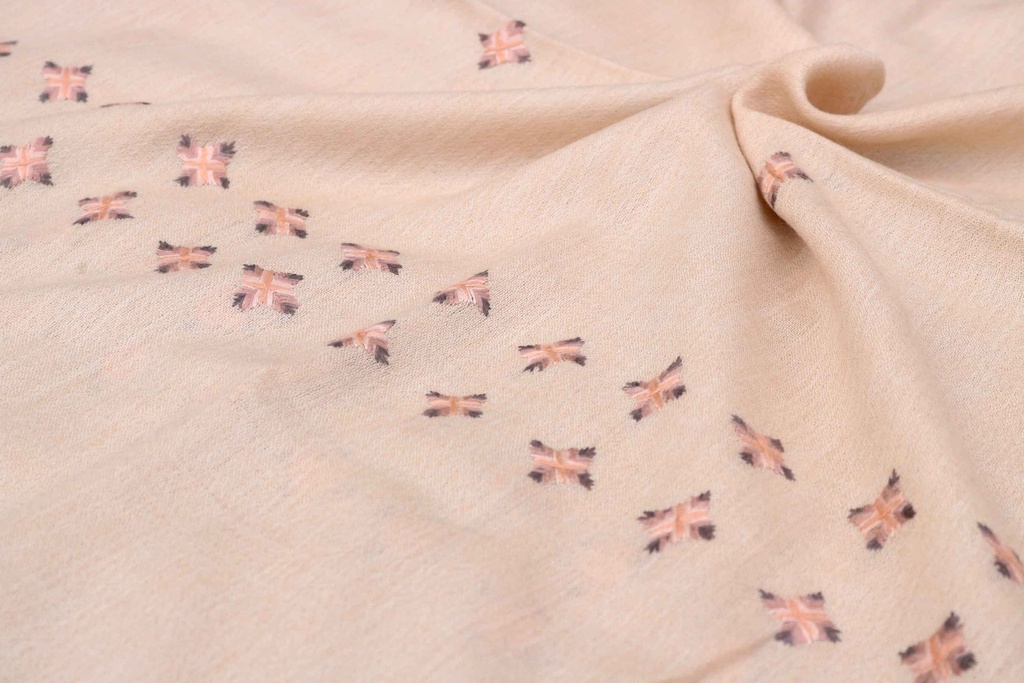 Swati Khaddi Embroidered Wool Shawl