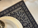 Block-printed Table Mats with Napkins - Set of 6