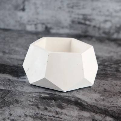 The Dodecaheadron Planter - White IMG # 1