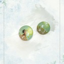 Hand painted Clay earrings IMG # 1