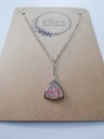 Elegant Dried Flower Pendant