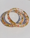 Adorned Dried Flower Bangles