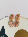 Adorned Dried Flower Stud Eardrops