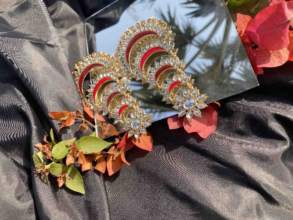 Hand-Crafted Antique Jhumkay Earrings - Duplicate IMG # 1