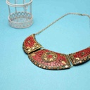 Afghani Golden Necklace - Duplicate IMG # 1