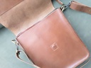 Handstitched Leather Cross-body Bag