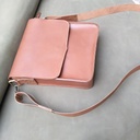Handstitched Leather Cross-body Bag