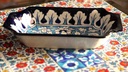 Blue Pottery Flower Dish - Duplicate IMG # 1