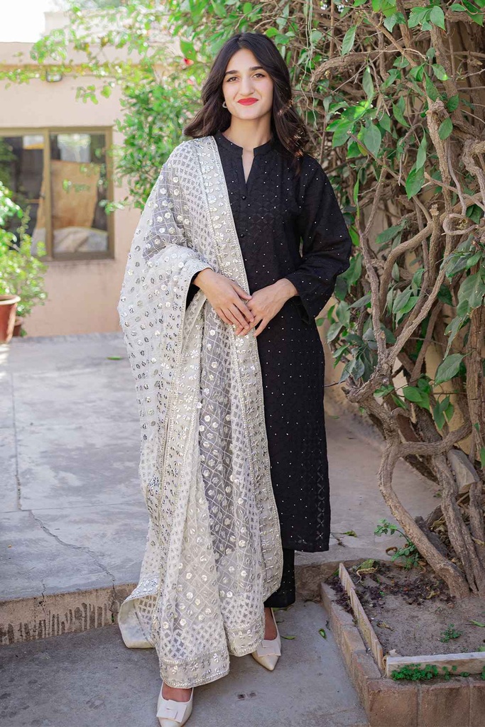 Extra image for Banarsi White Dupatta