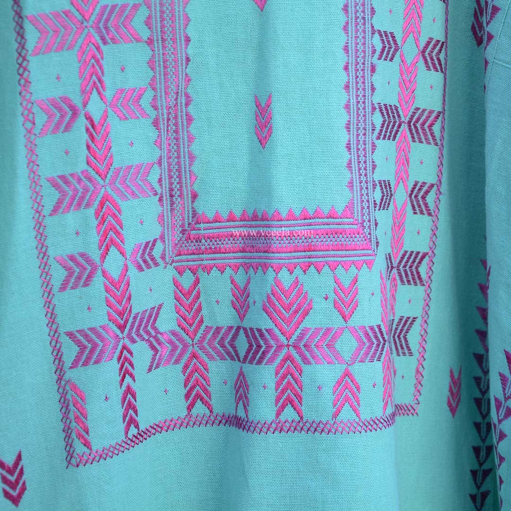 Phulkari Khadr Embroidered Kurta 