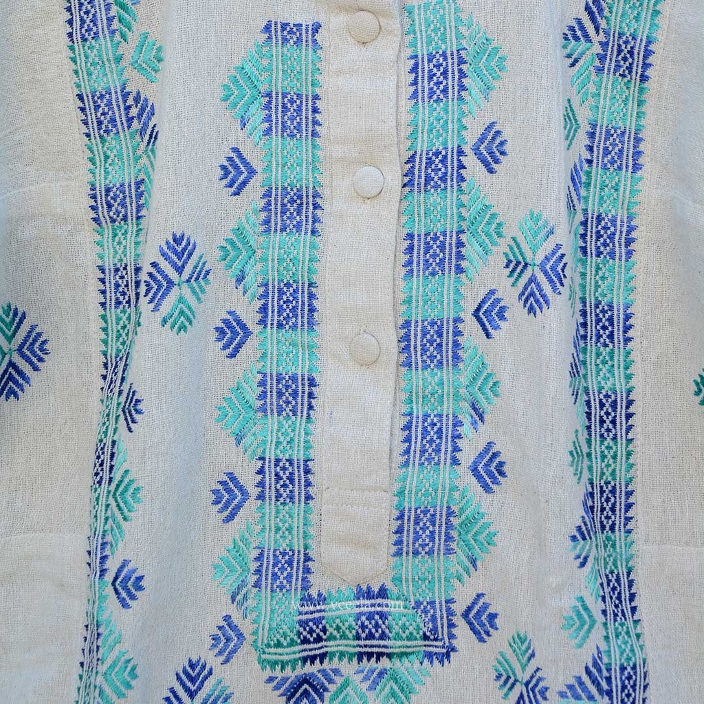 Phulkari Khadr Embroidered Kurta 