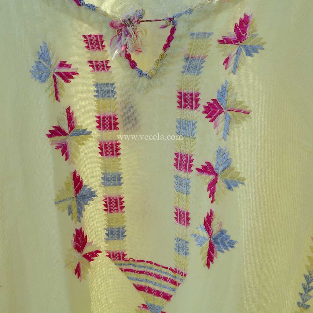 Phulkari Khadr Embroidered Kurta