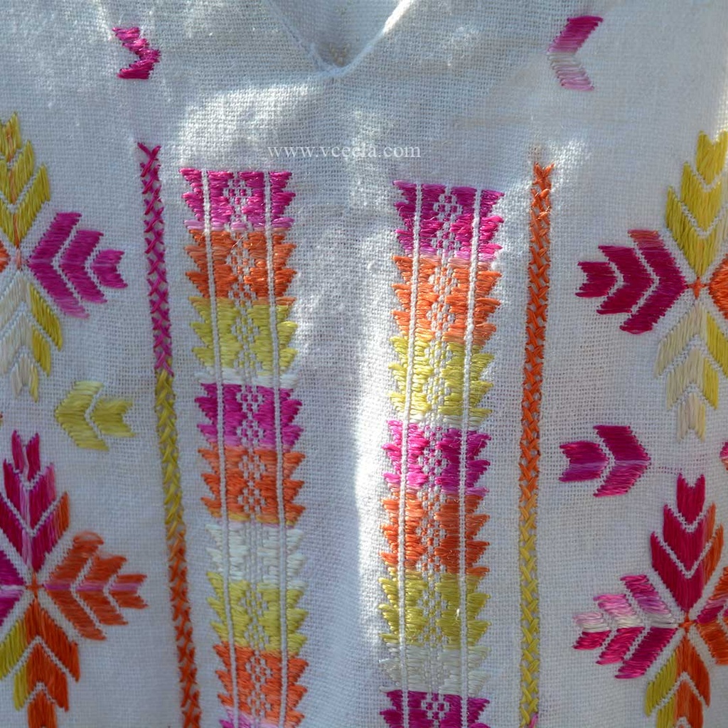 Phulkari Khadr Embroidered Kurta 