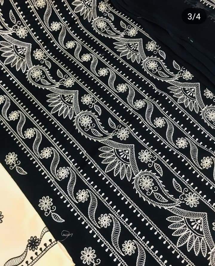 3 Piece Embroided Dress