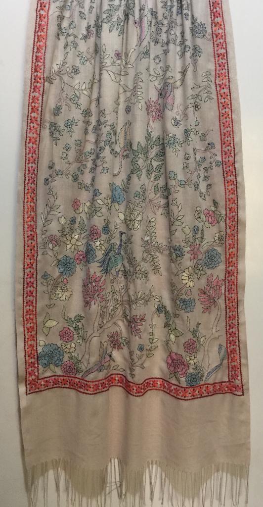 Pure Chiffon Mukesh  Work Dupatta And Shirt Unstitched 2 Piece  (copy)