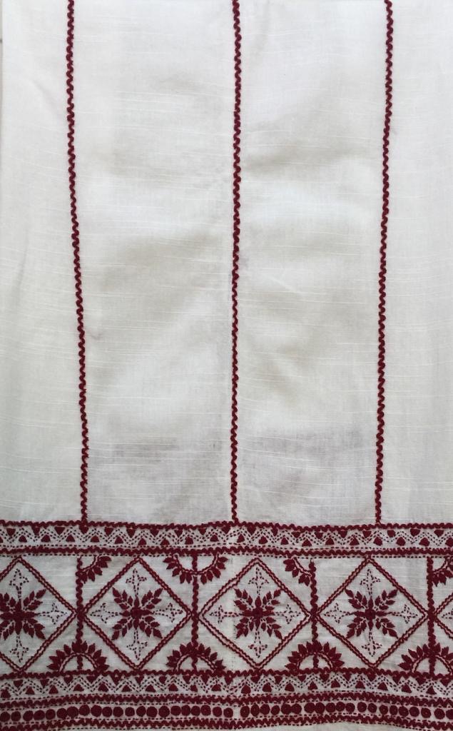 Hand Embroidered Khaddar Fabric Shirt And Trouser  (copy)