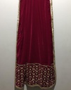 Hand Embroidered Ajrak Shirt And Trouser with Standard Size Sleaves 