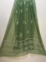 Sea Green Velvet Shawl With Gotta Work (copy)