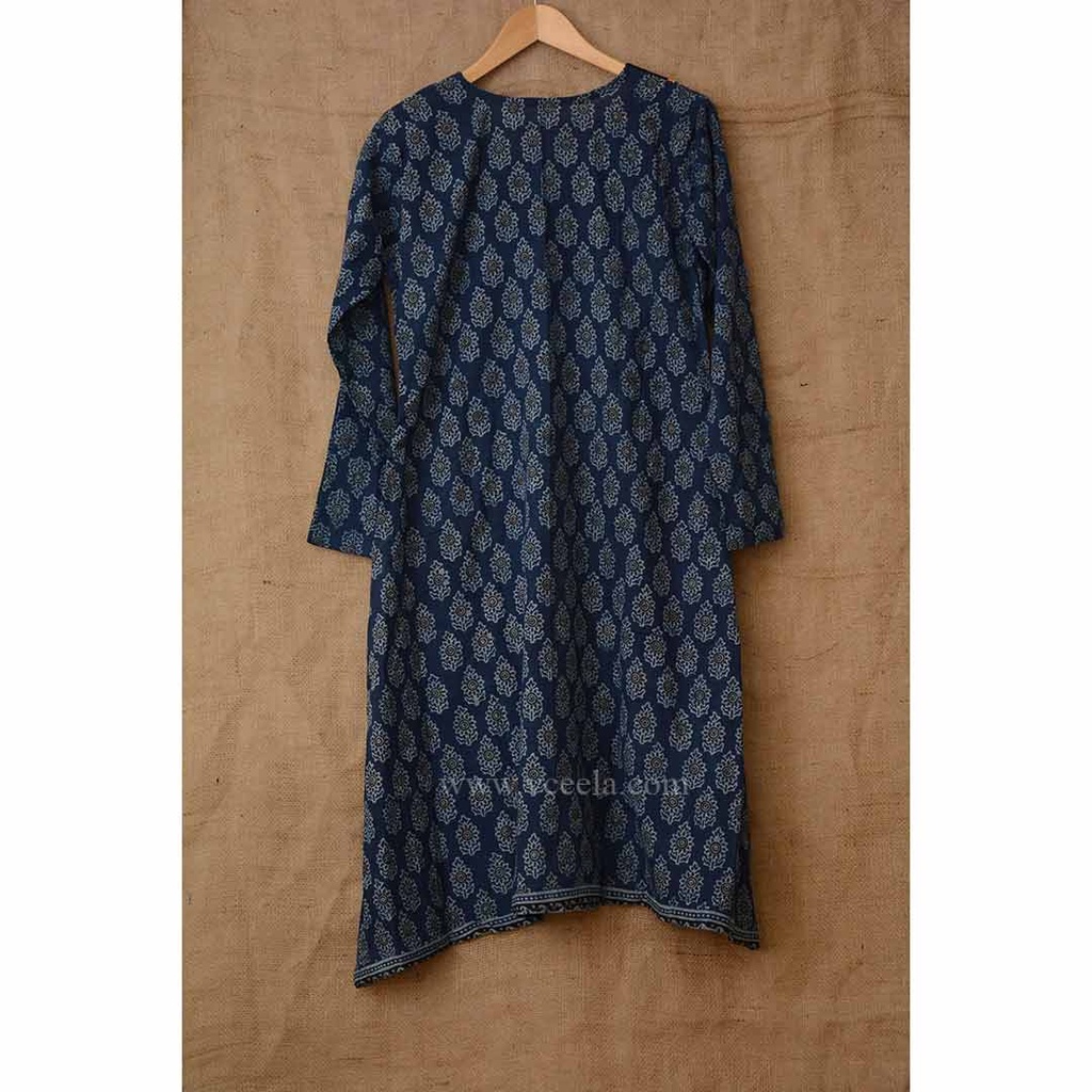Handmade Block Printed Ajrak Shirt