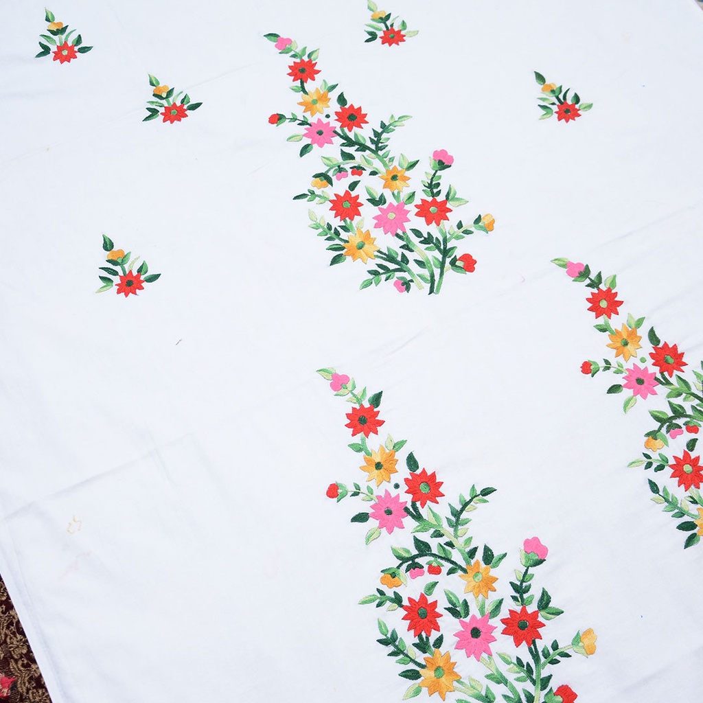 Ladies hand embroidered shirt piece