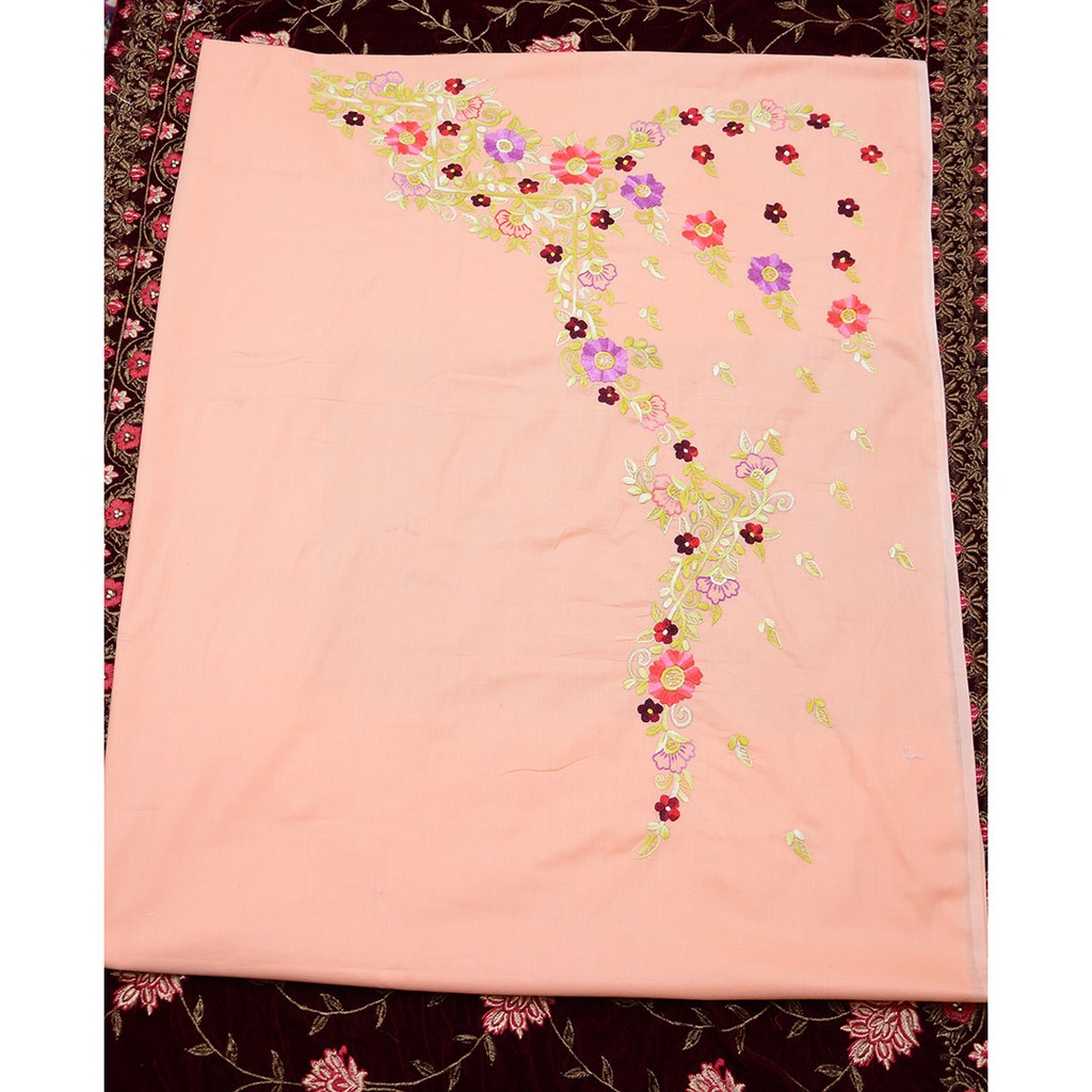 Ladies hand embroidered shirt piece 