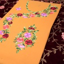 Ladies hand embroidered shirt piece