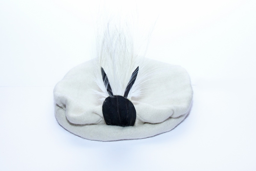 Balti Cap with Feather IMG # 5933