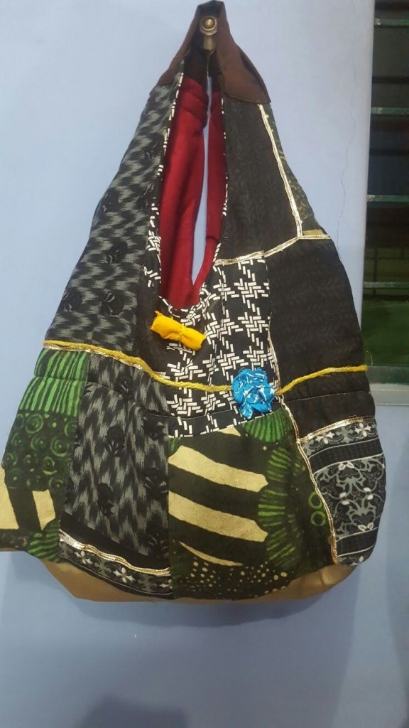 Black fabric bag IMG # 1