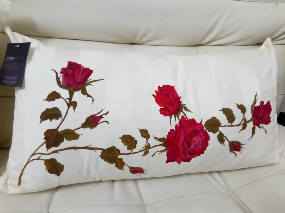 Hand Painted Custion cover