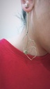 flower statement earrings IMG # 1