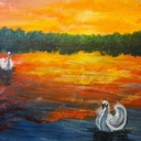Acrylic painting