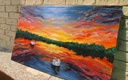 Acrylic painting