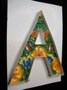 Paper Quilled Letter 'A'