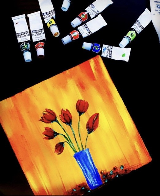 shades of yellow n orange IMG # 1