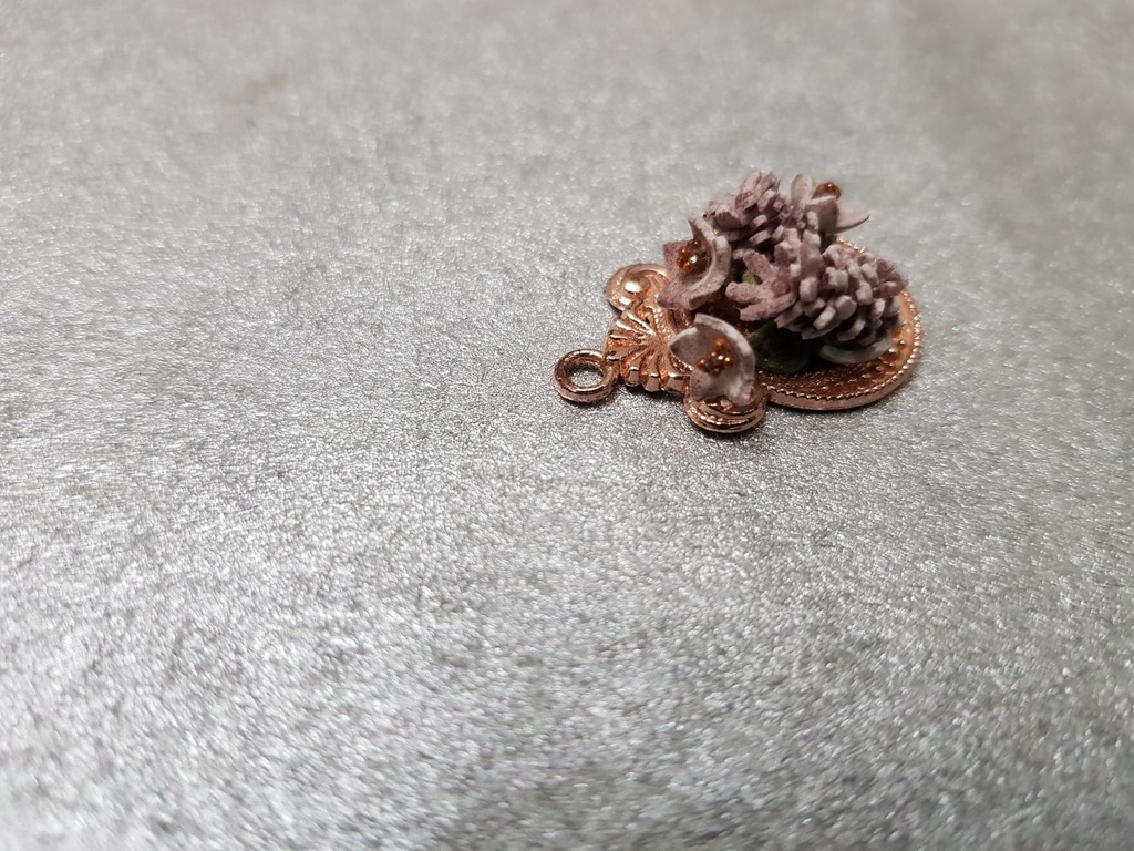 Handmade Floral Pendant hpf1