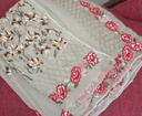 Hand Embrioded pure Chiffon suit IMG # 1