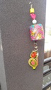 Hand made clay bell 